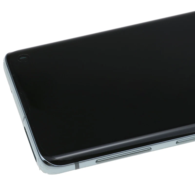 Оригинальный маленький точечный ЖК дисплей для Samsung Galaxy S10 Plus с рамкой SM G975F экран