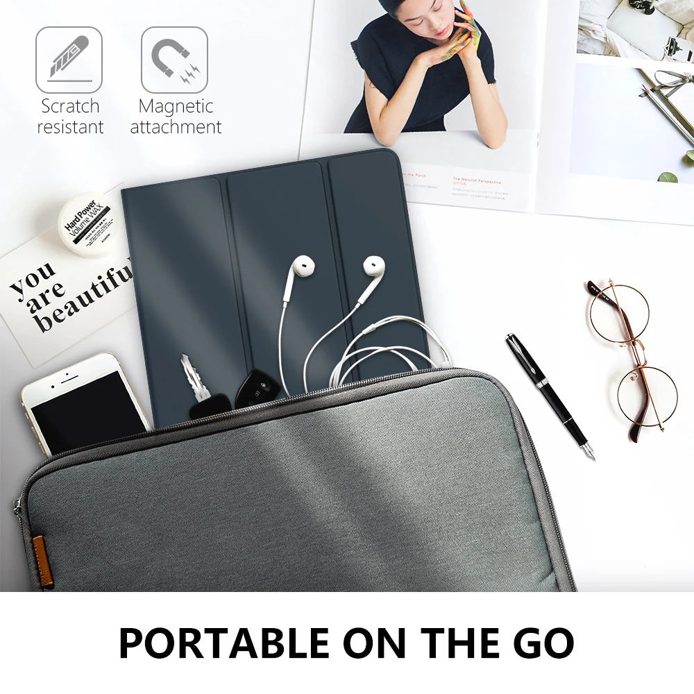 

Case for All-New Samsung Galaxy Tab S7 11 Inch Tablet 2020 (SM-T870/T875),Strong Magnetic Trifold Stand Case Cover For Galaxy S7