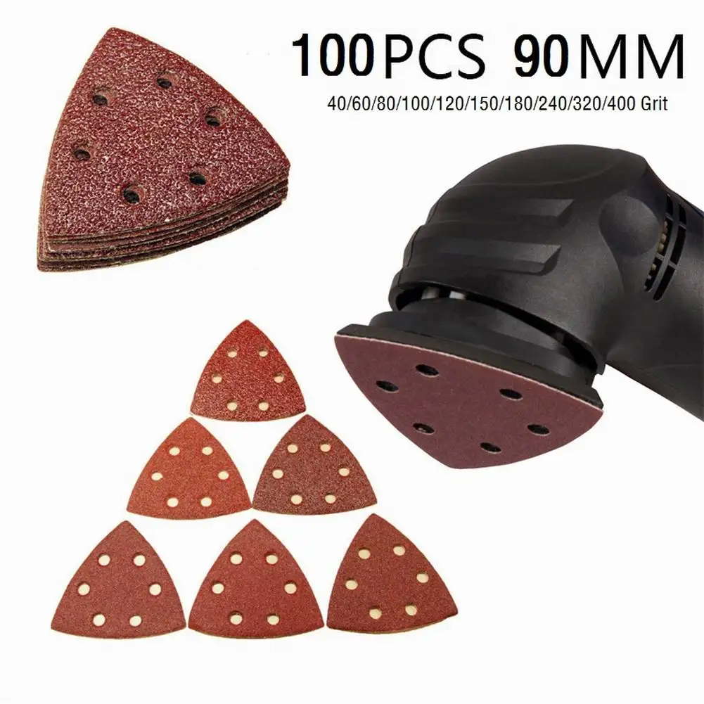 Sandpaper Six Holes Disk Sheets Grit Sanding Disc Set Grinding Wheel Loop Diamond Cutting Pad Polishing Cleaning Tools | Инструменты