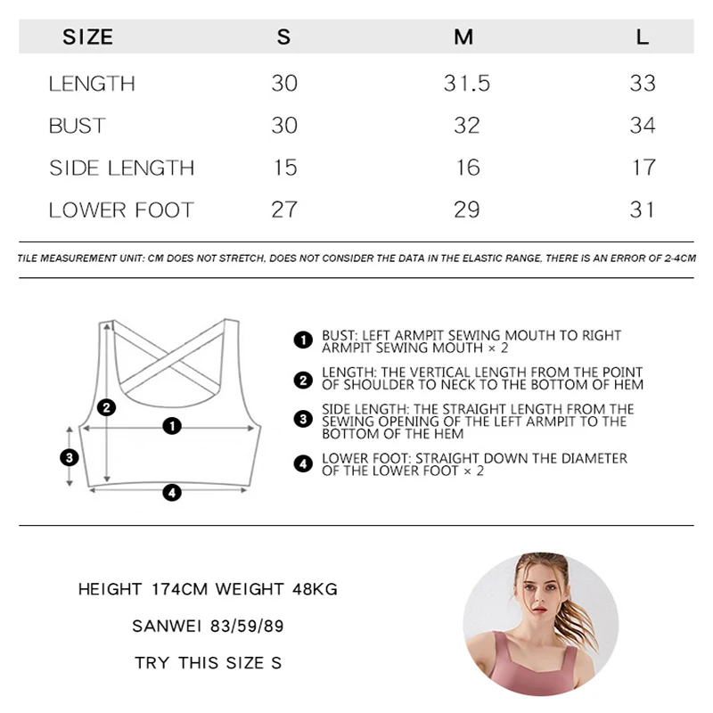 

SanA J.Y.C Sports Underwear Female High-strength Shockproof Gathering Anti-sag Running Fitness Yoga Vest Breathable Fitness Bra