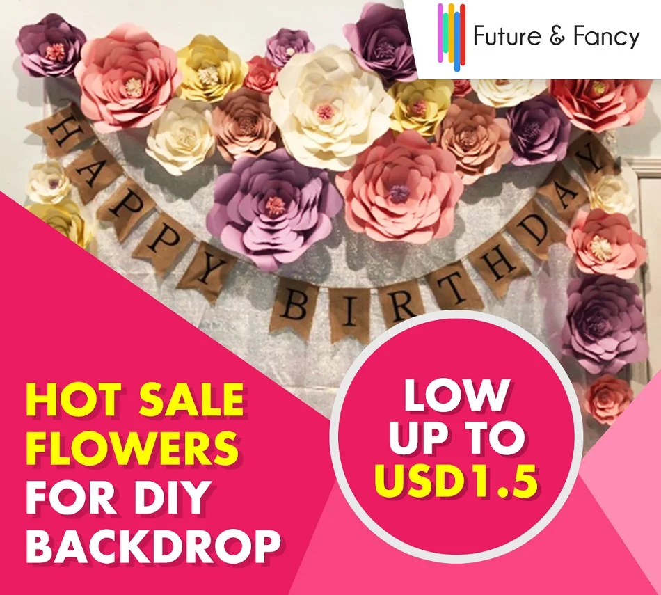 DIY Искусственные цветы Leave Fleurs Artificielles фон совпадающие листья гигантские бумажные листья Свадебная вечеринка Декор детский душ