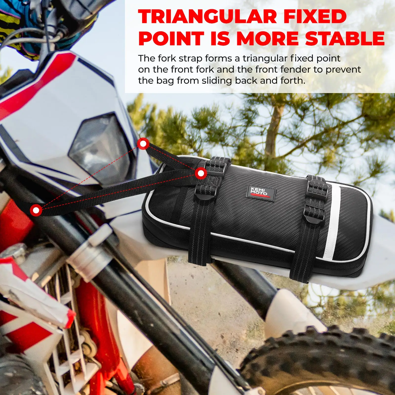 Универсальная сумка для мотоциклетных инструментов передние Брызговики