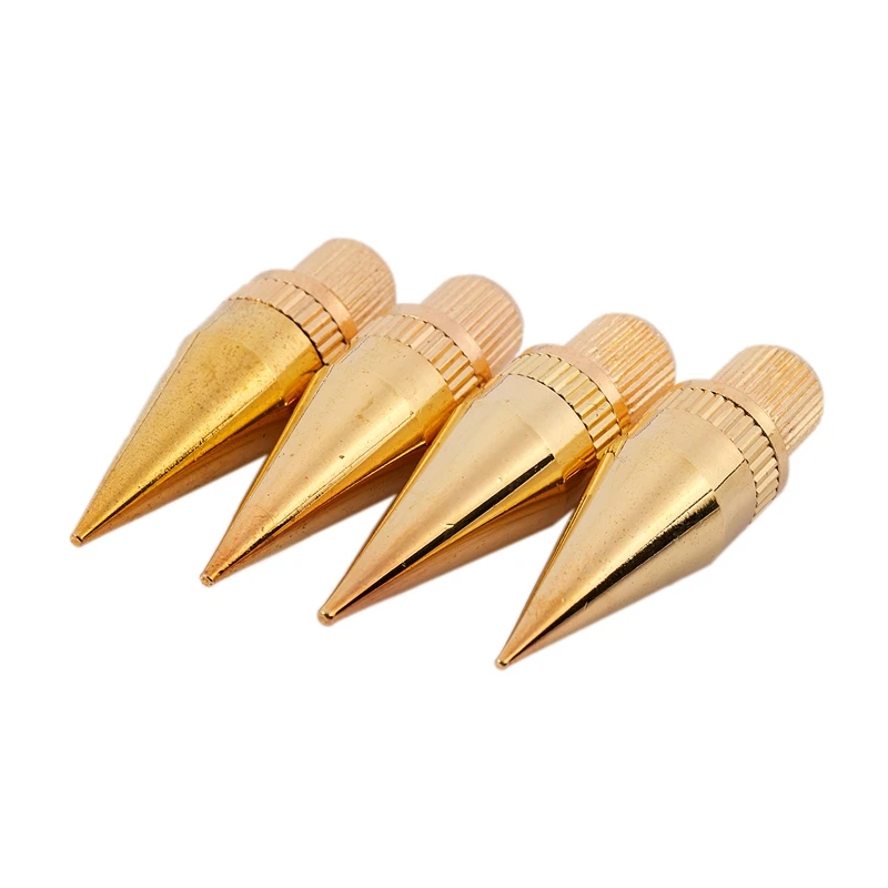 6X36 мм медный динамик Спайк изоляционная подставка + для ног коврик изоляция Pads-4Pcs