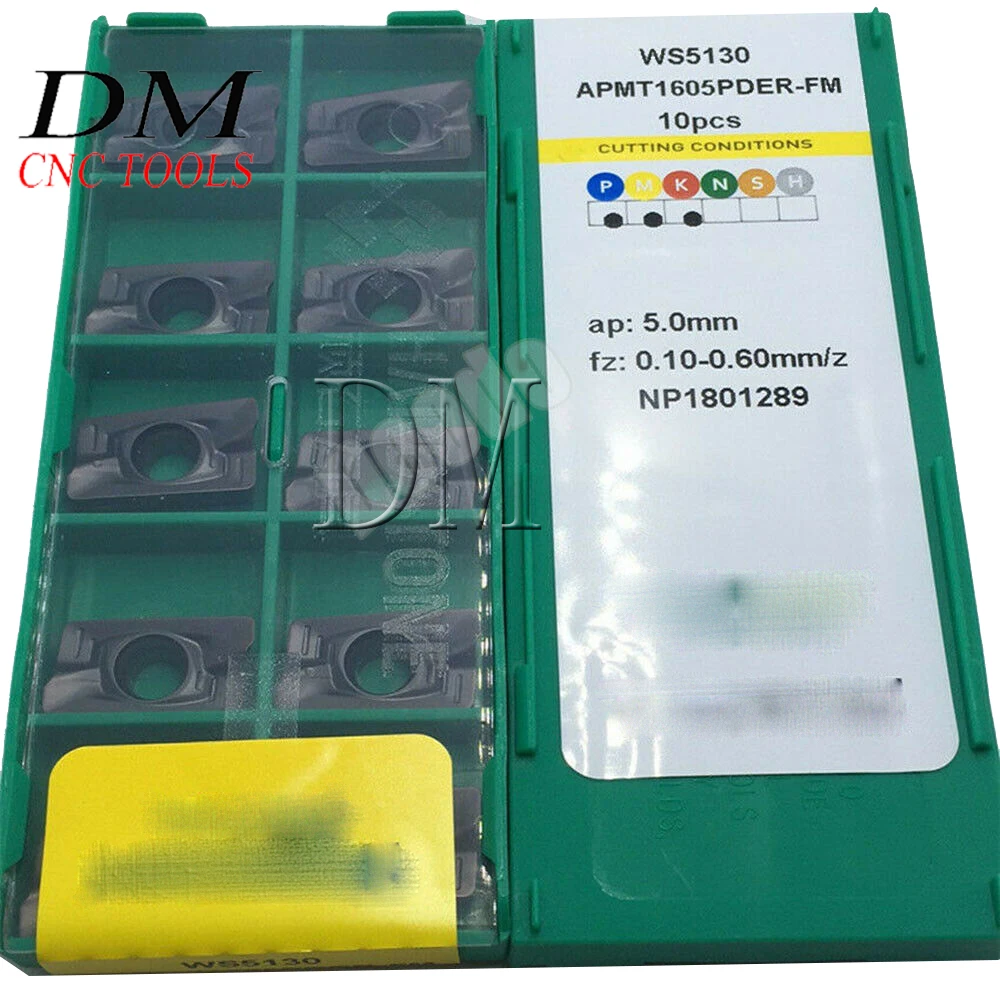 APMT1605PDER -FM WS5120 /WS5130 фрезерная вставка seco карбидные вставки токарный станок с ЧПУ