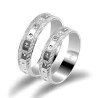 trendy 925 silver rings for women men lover couple rings set fashion friendship engagement wedding rings 2021 jewelry gift