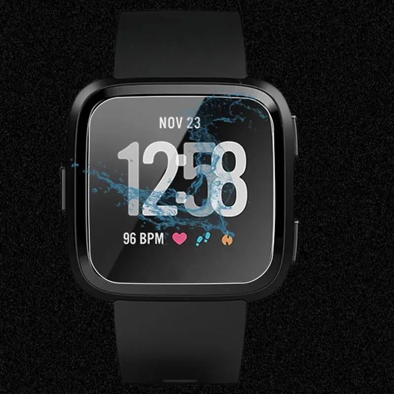 

4PCS Smartwatch Film 2.5D Edge Screen Protector Tempered Film Tempered Glass