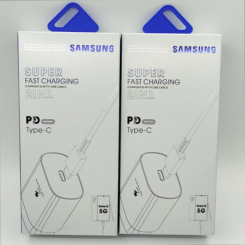 Супербыстрое зарядное устройство для мобильного телефона Samsung Note 10 plus 25 Вт Usb PD PSS
