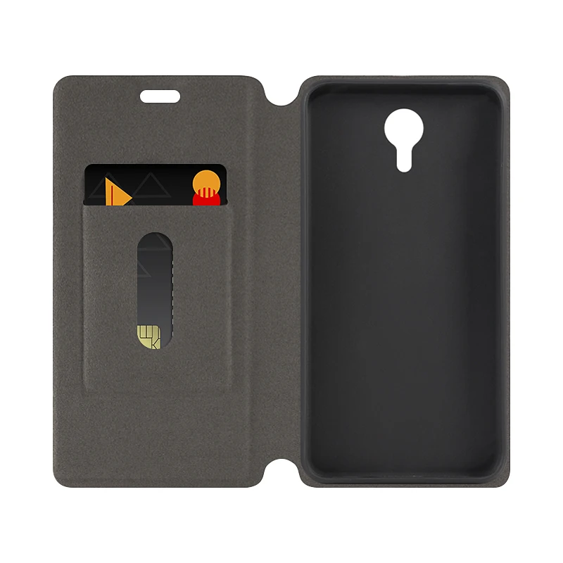 Холщовый чехол для телефона из искусственной кожи Ulefone Power 2 флип-чехол деловой