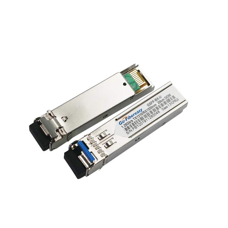 1Pair 20Km 1.25G Single-mode BIDI SFP 1310/1550(1490)nm LC/SC WDM SFP Transceiver module