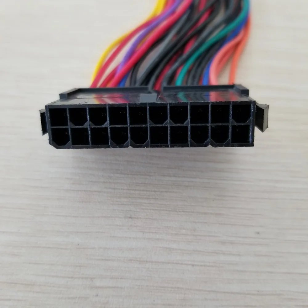 Мини плата PSU 24 контакта на ATX 20p фотоадаптер кабель питания 18AWG для HP 10