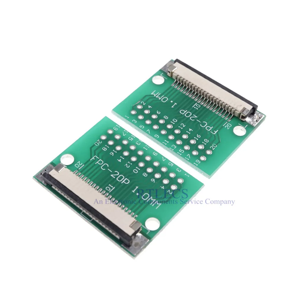 Гибкий плоский кабель FFC/FPC 2 шт. адаптер 20-контактный 1 0 мм до 54 x | Обустройство