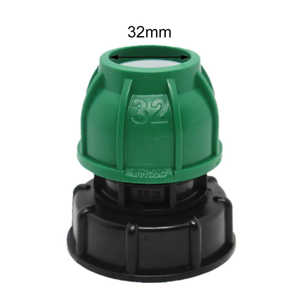 

32mm Plastic IBC Water Tank Hose Quick Connector For Hot Melt Garden Watering Irrigation Hoses Accessories