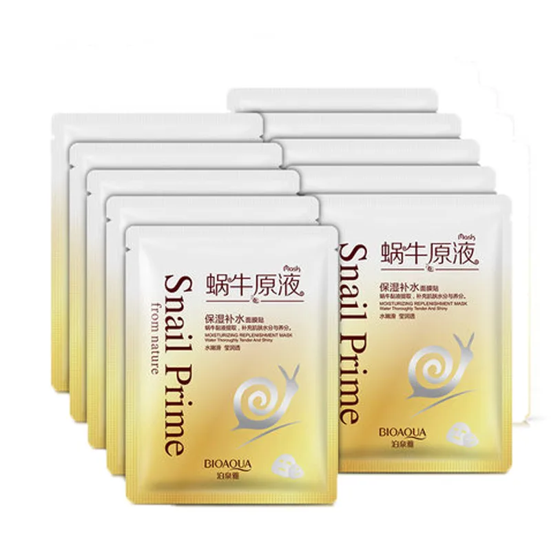 Уход за кожей лица маска-улитка уход лицом увлажнение отбеливание Управление