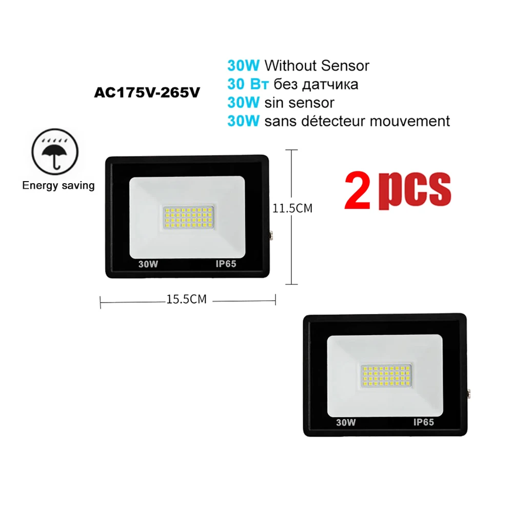 2 шт. светодиодный прожектор 220 В 10 100 Вт|Прожекторы| |