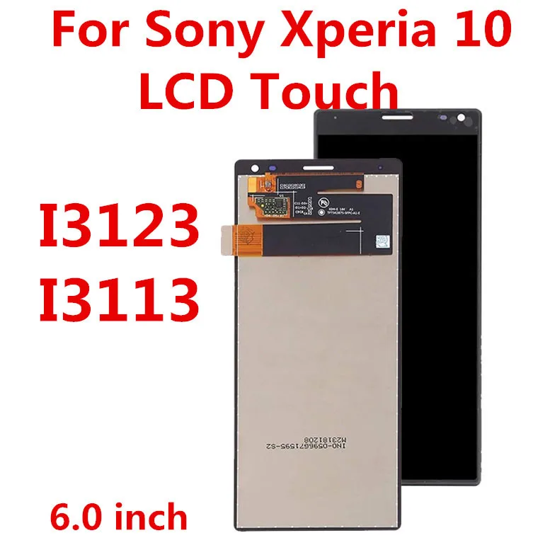 

new test LCD Display For Sony Xperia 10 I3123 I3113 LCD Screen Touch Screen Digitizer Assembly X10 Replacement Parts