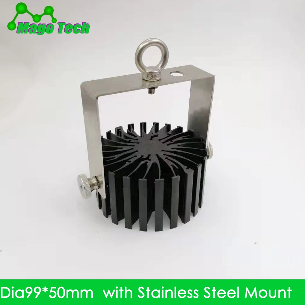 Модульный светодиодный охладитель звездного типа диаметром 99*50 мм с креплением