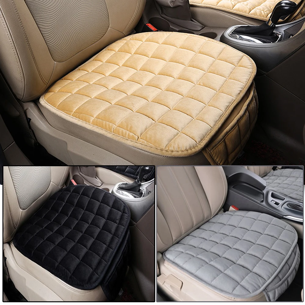 

Car Seat Cover Winter Warm Seat Cushion Anti-slip Universal Front Chair Seat Breathable Pad for Vehicle Auto Car Seat Protector