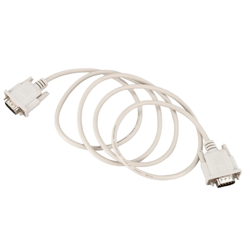 1 4 м RS232 DB9 9 Pin типа папа к VGA видео 15 контактный разъем Кабель-адаптер светильник