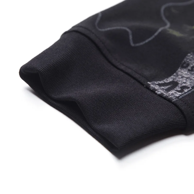 Осень 2019 мужская повседневная футболка с длинным рукавом Мужская | одежда