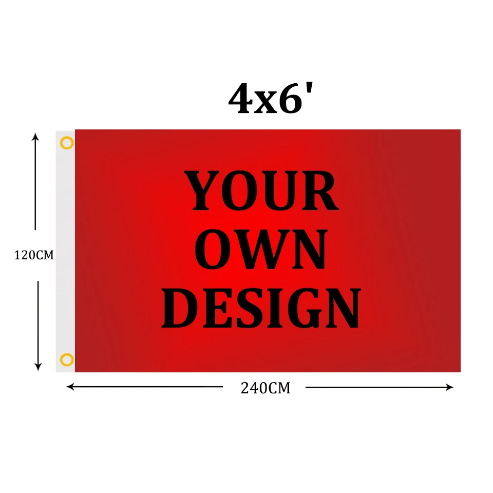Индивидуальный флаг 4x6 футов полиэстер все цвета индивидуальный баннеры