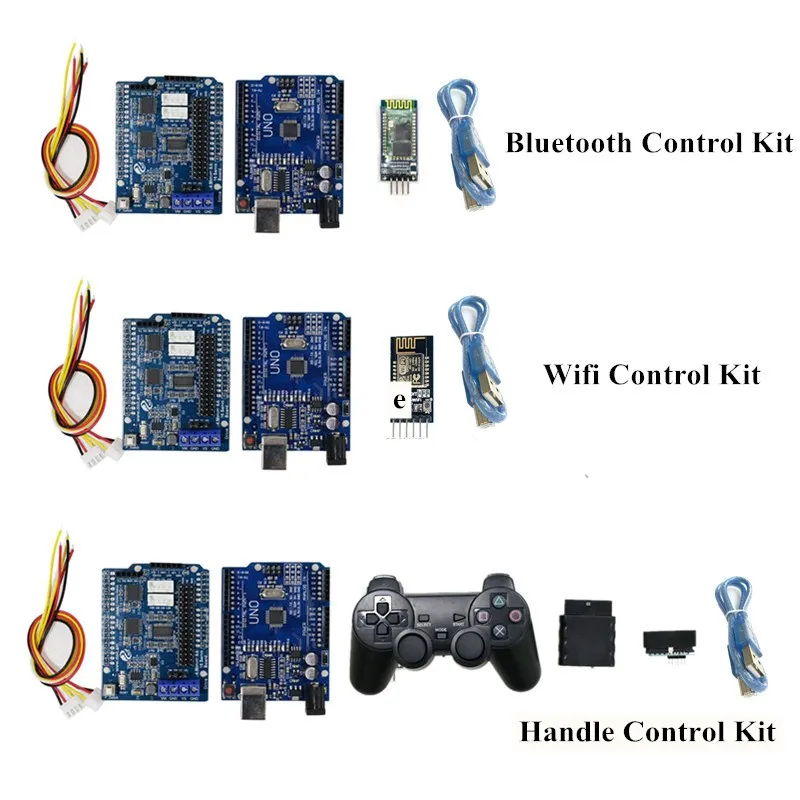 Wifi/ Bluetoth/ PS2 версия TP301 умное шасси для танков гусеничное платформа дистанционного