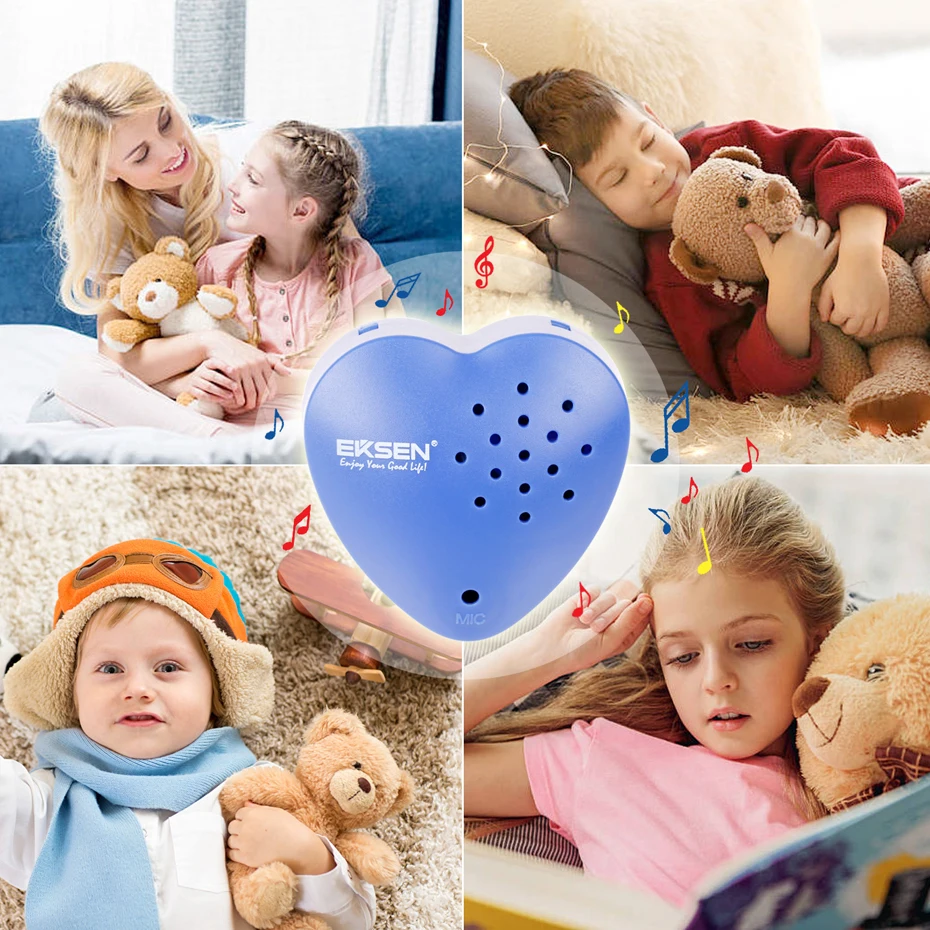 Плюшевый диктофон EKSEN Heart