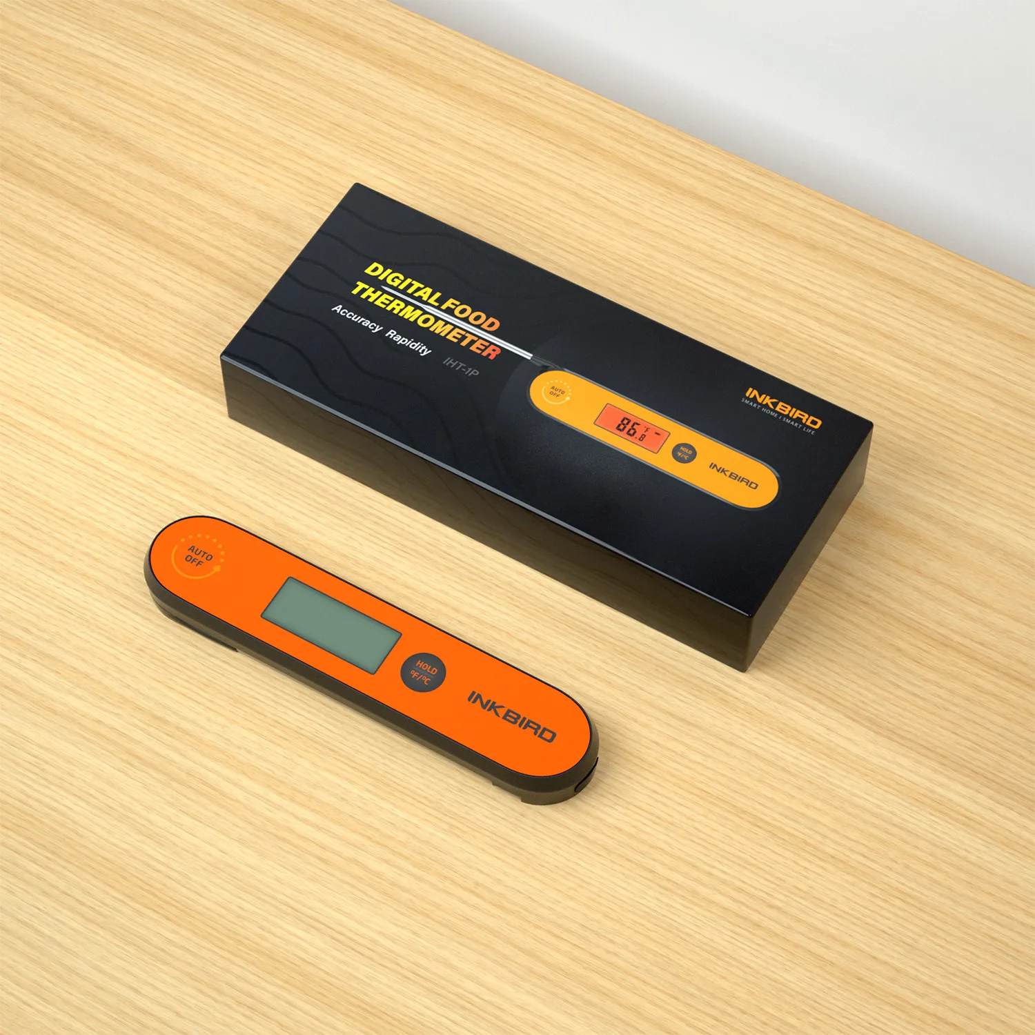 

Inkbird Kitchen Digital BBQ Food Thermometer IHT-1P Meat Cake Candy Fry Grill Dinning Household Cooking BbpThermometer Tools
