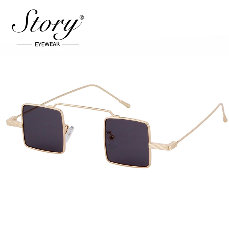 Очки солнцезащитные мужские и женские в металлической оправе стиле ретро |