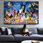 Алмазная живопись, полноразмерная вышивка Злодеи Disney 5D сделай сам, крест, Декор для дома, белая Урсула, злодея королева