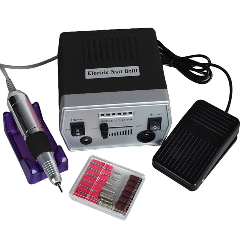 Профессиональный 30000 об/мин дрель для дизайна ногтей электрическое сверлильное