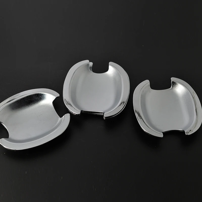 Декоративные хромированные серебристые накладки на дверные ручки для Volkswagen VW Jetta MK6 Шестого поколения Vento 2011-2017.