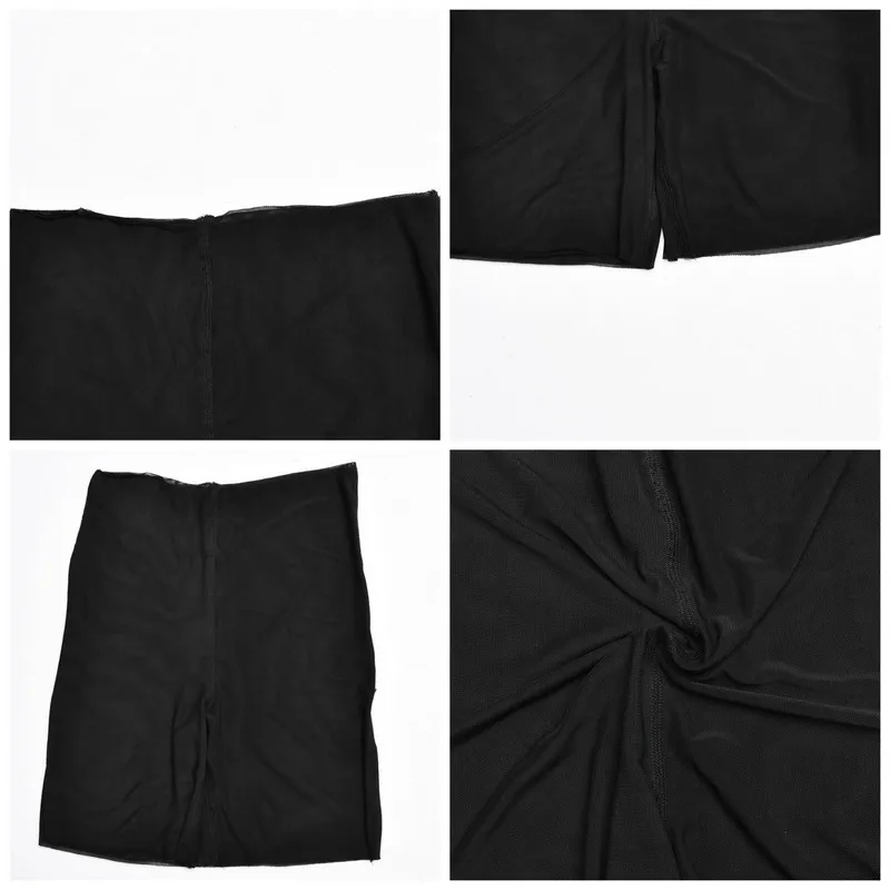 

Julissa Mo Mesh Transparent Sports Shorts Women Black High Waist Sexy Bodycon Shorts Femme Casual Streetwear Bike Shorts 2020