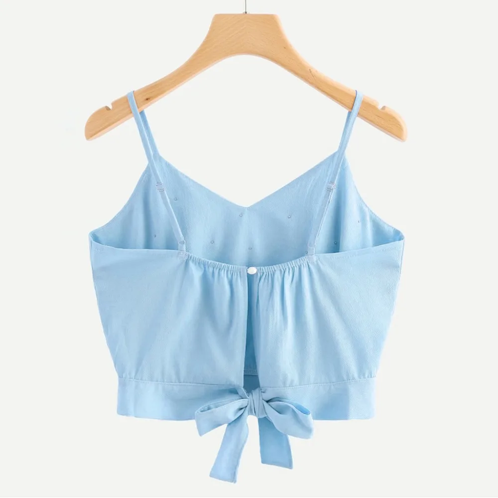 Женская рубашка с полосатым принтом на одно плечо, пикантная Женская майка Camisola, модная майка с оборочками, топы без рукавов, однотонные, Украшенные бусинами, Camis N4