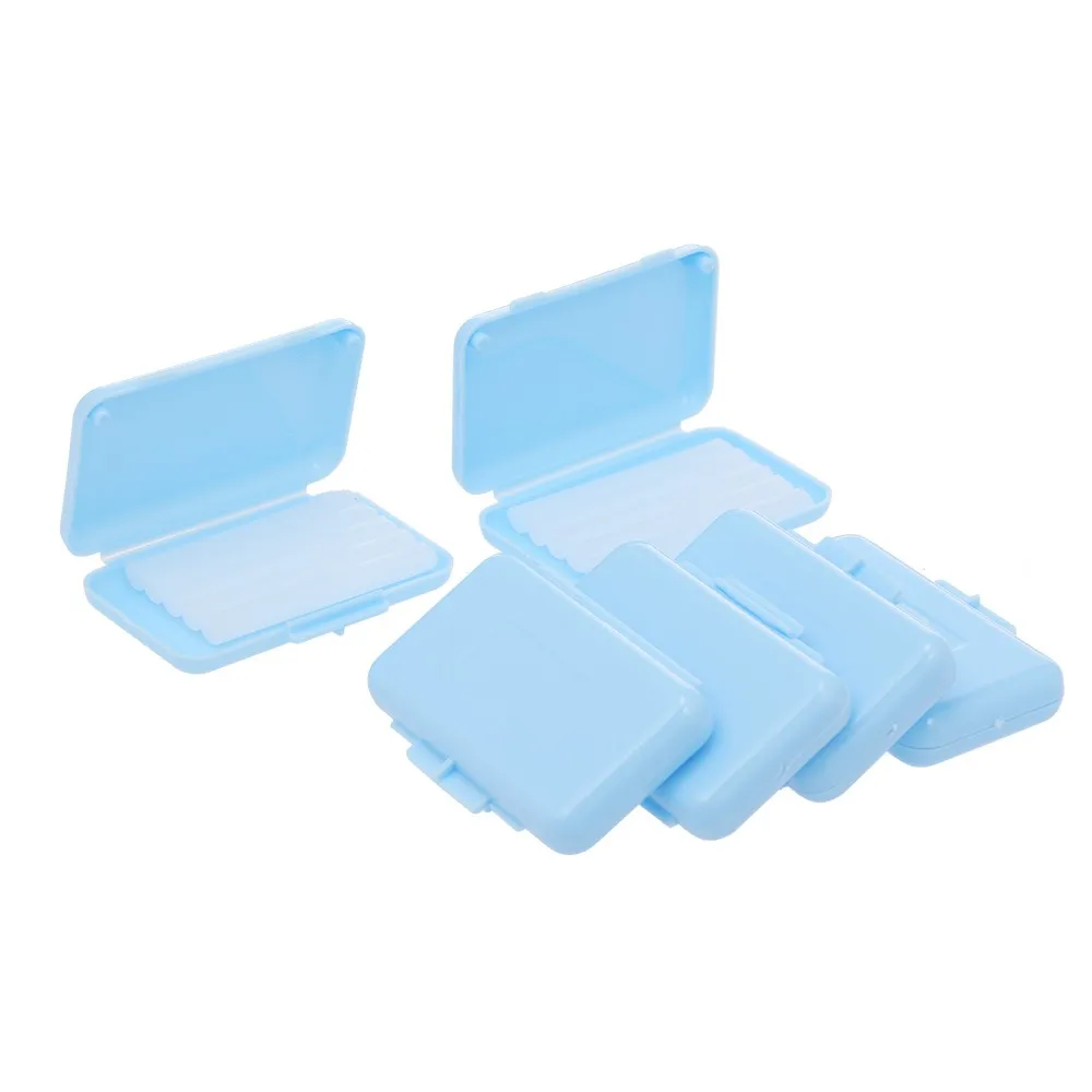 

10PCS Teeth Wax Kit Pain Relief for Orthodontic Braces Wearers 1 Box of 5 Strips Dental Wax for Oral Care