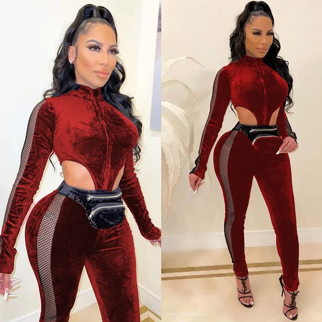 Velvet Jumpsuit