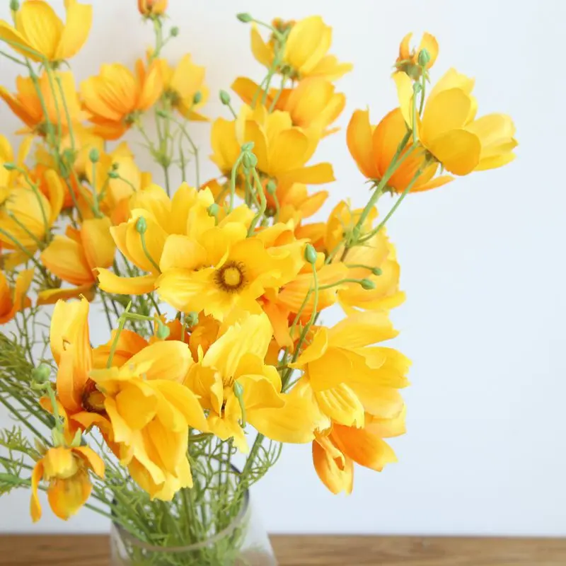 6 голсанг искусственные цветы искусственный цветок маленький букет для свадьбы