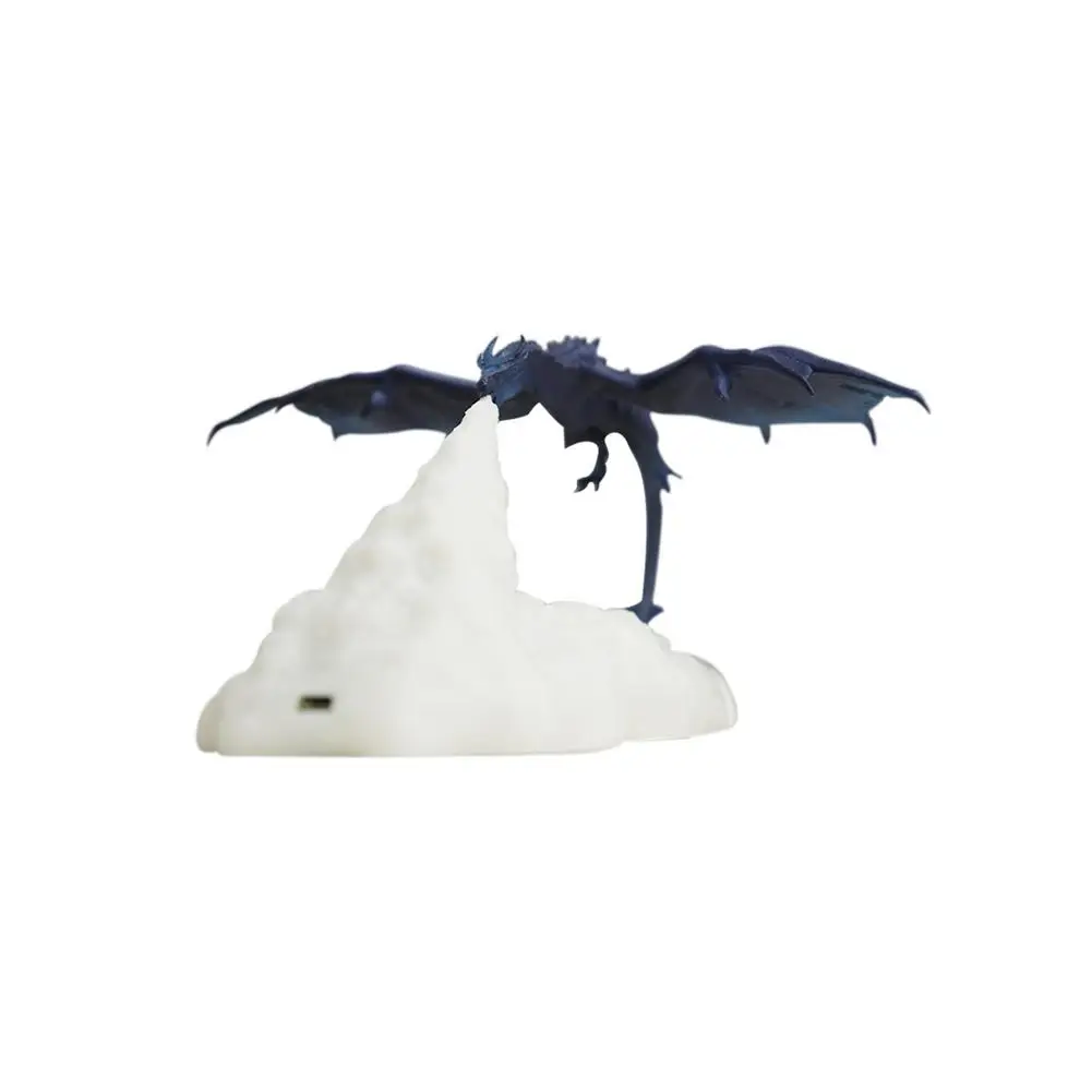 

Светодиодные лампы с 3D рисунком огненного дракона, ночсветильник, перезаряжаемый, настроение, светильник для спальни, детской комнаты, укра...