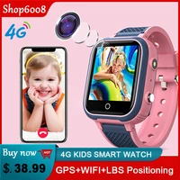 4g kids smart watch lt21 gps camera wifi waterproof sos tracker location childrens smartwatch video call monitor phone watch