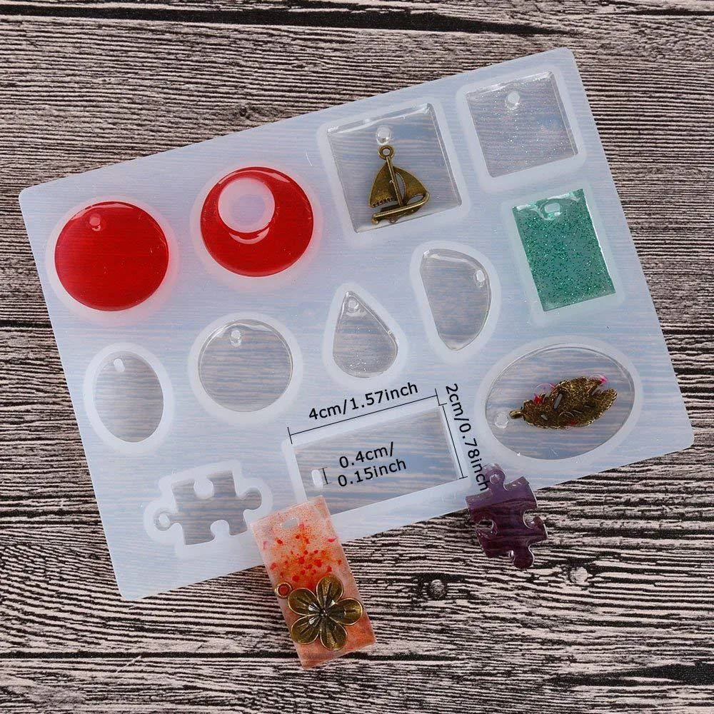 Форма для эпоксидной смолы сделай сам с неправильным геометрическим дизайном