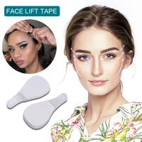 10pcs face lift tape face sticker waterproof v shape v shaped face lift makeup adhesive tape invisible lifting tighten chin