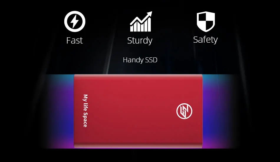 KingSpec портативный SSD 512gb ssd 1 ТБ hdd Внешний SSD Тип C USB3.1 256gb внешний диск Festplatte жесткий диск для ноутбука ПК
