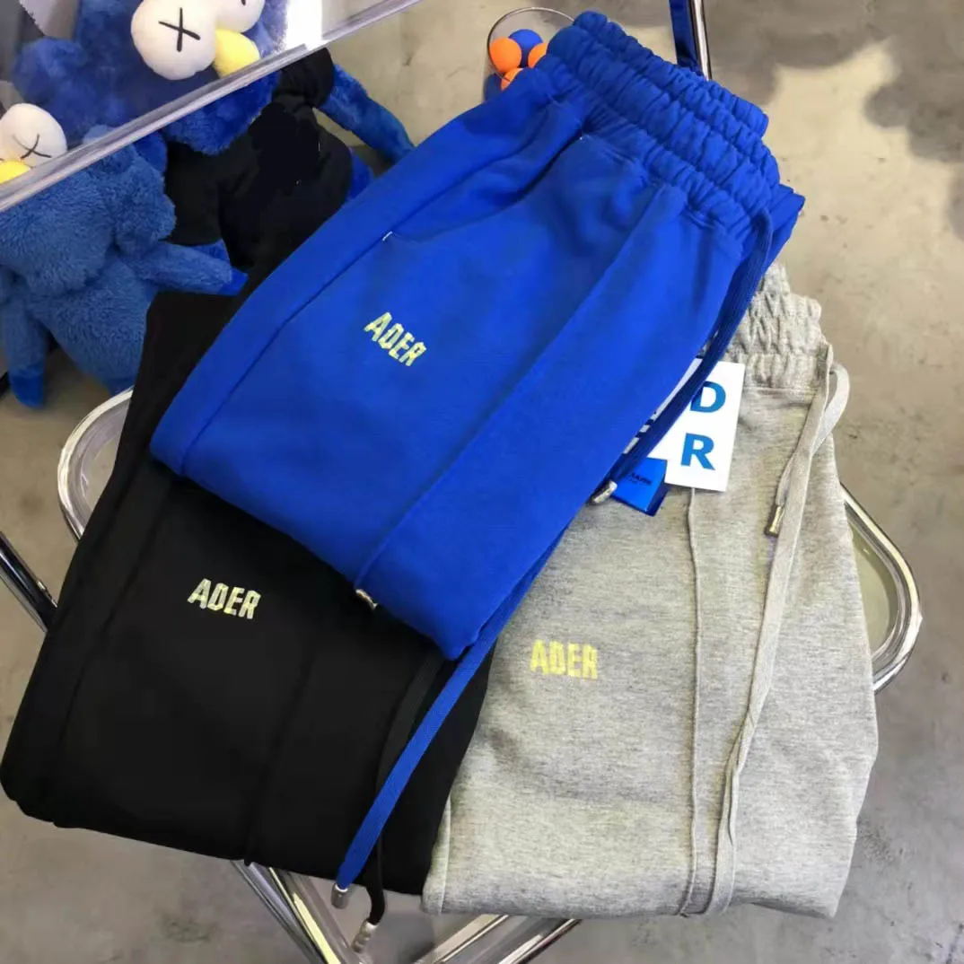 

High Quality Ader Error Sweatpants Men Women ADER Logo Origami Adererror Pants Joggers Trousers