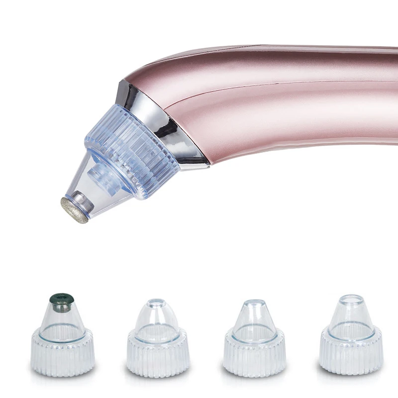 Blackhead Remover Skin Care Pore Vacuum Acne Pimple Removal Suction Tool Facial Diamond Dermabrasion Machine Face Clean |