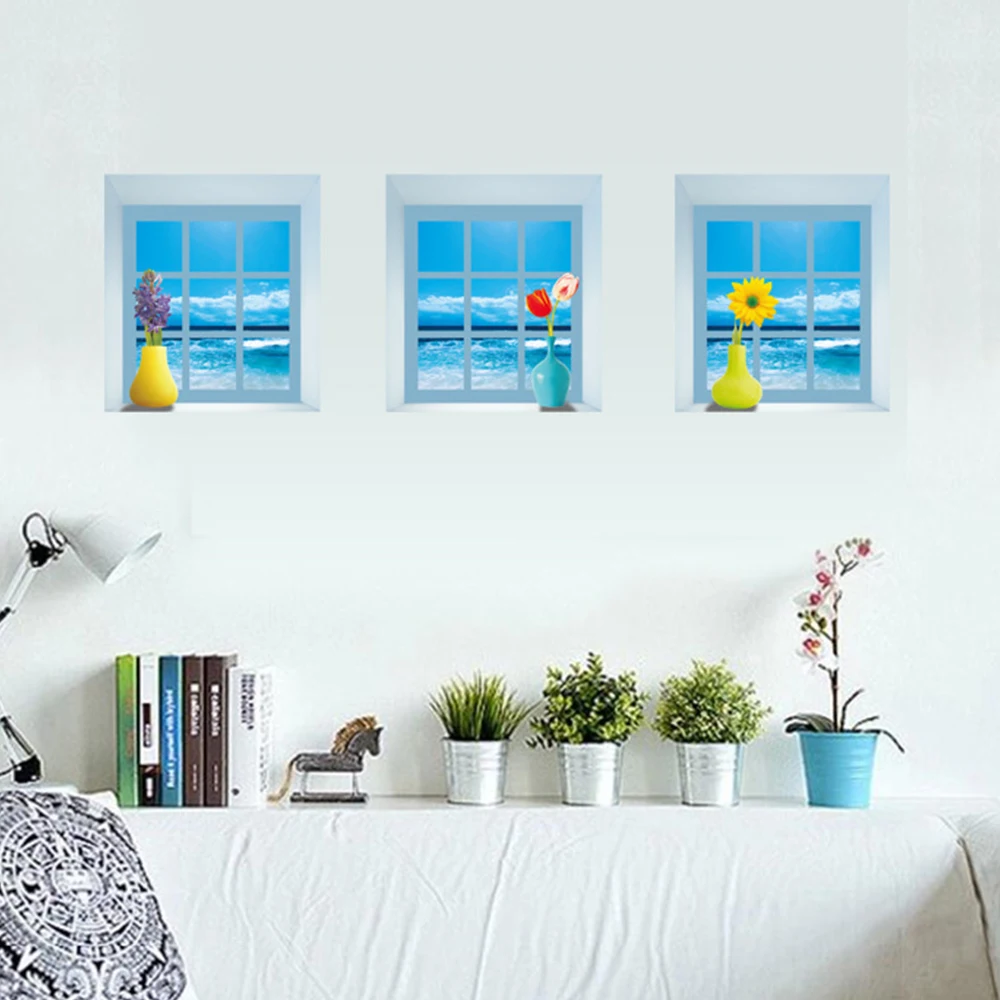 Домашний Декор 3D моделирование ретро коллекция шаблон Наклейка на стену