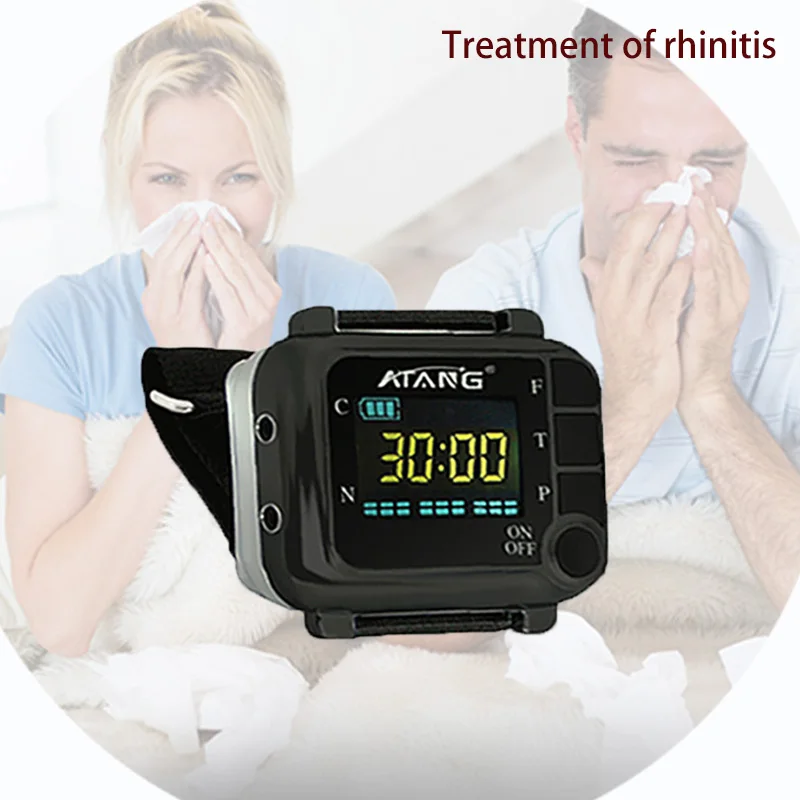 650 нм красные Лазерные часы лечение хронической боли бессонница Снятие