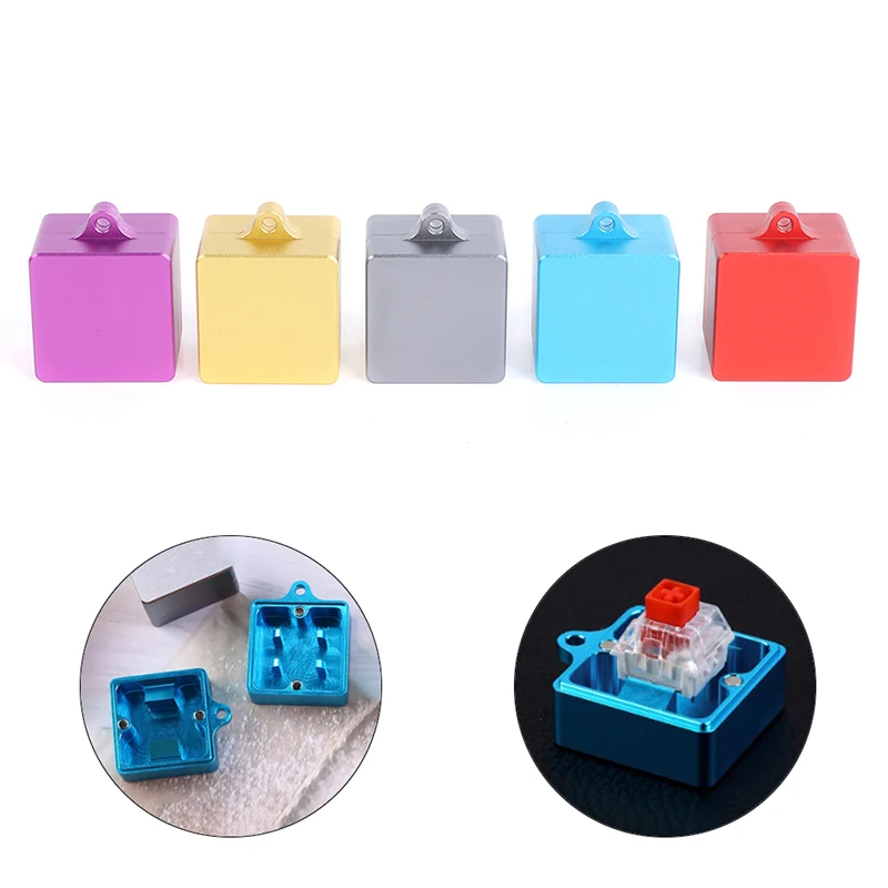 

1pc 2 in 1 mechanical keyboard magnetic suction CNC metal switch opener shaft opener for Kailh Cherry gateron switch tester