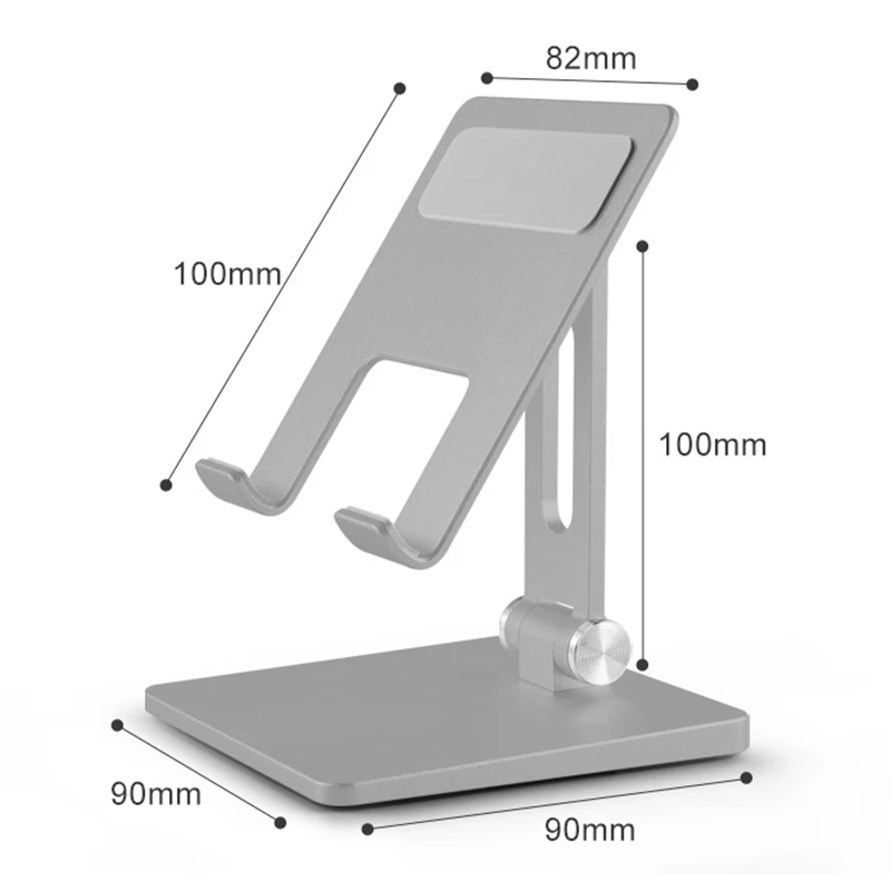 

Tablet computer stand desktop bracket lazy folding aluminum alloy bracket for iPad Huawei Apple mobile phone holder