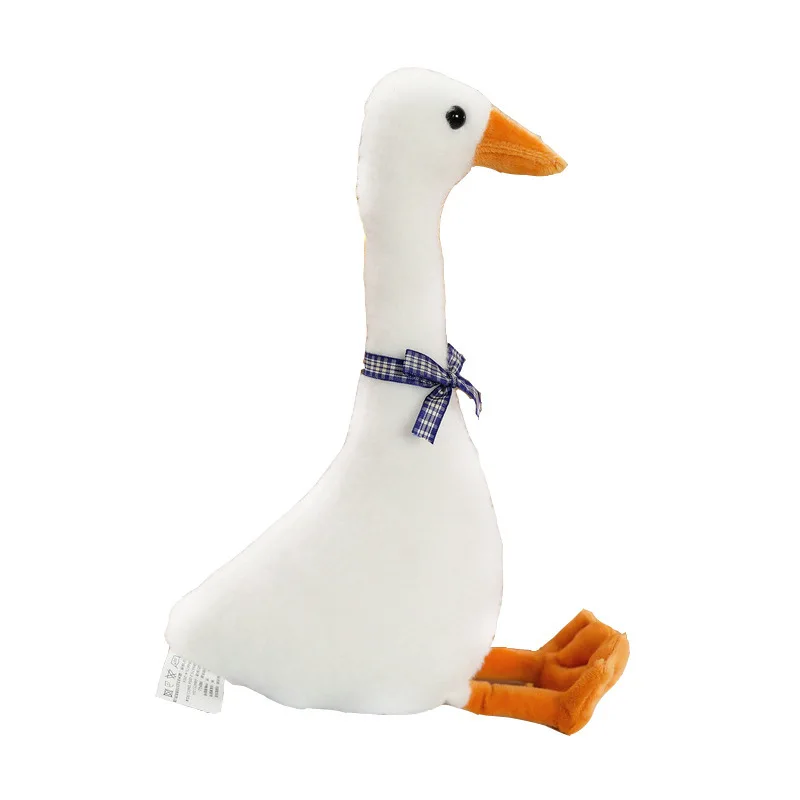 

Прямая продажа с фабрики, милая большая белая гусиная кукла, набивные животные, Подушка плюшевая кавайная игрушка для девочки, подарок на де...
