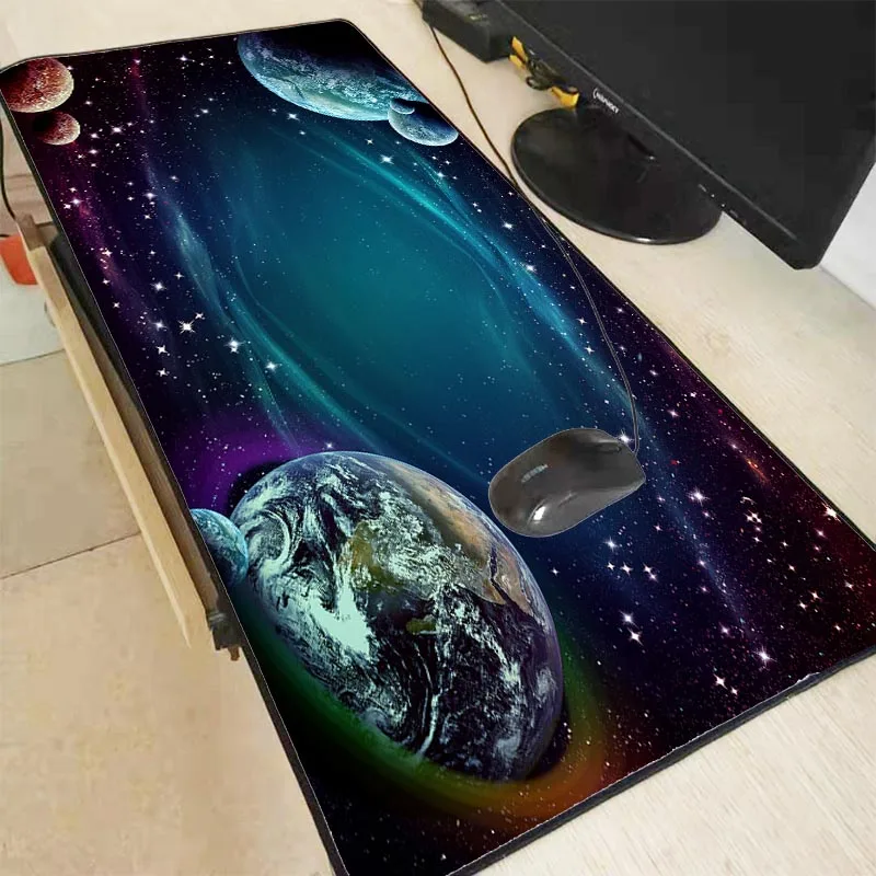 Mairuige пространство звездное небо большой игровой Мышь пусковая площадка коврик