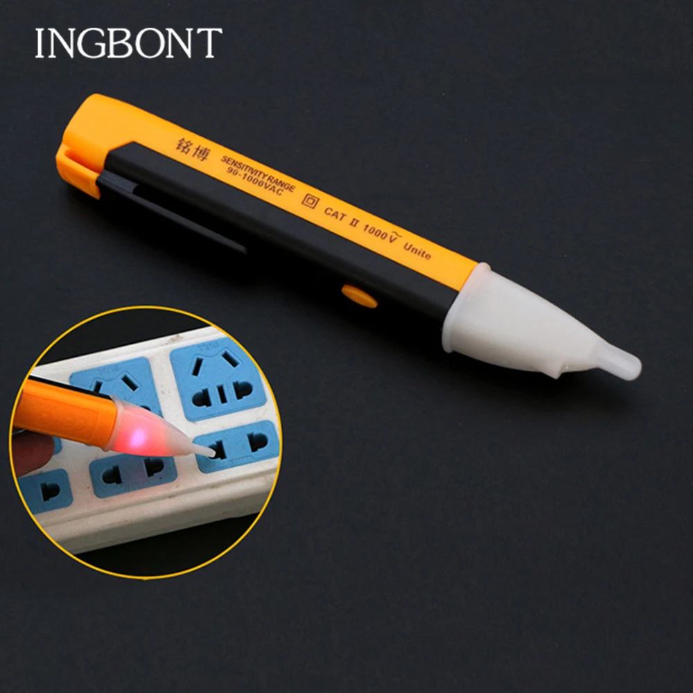 Электрический индикатор 90 1000V розетки переменного тока Мощность тестер датчика
